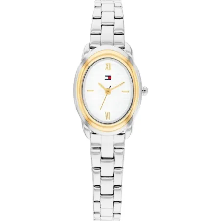 Reloj Tommy Hilfiger Plateado y Dorado Analógico Mujer 1782874