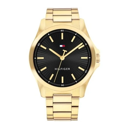 Reloj Tommy Hilfiger Dorado y Negro Analógico Hombre 1792241