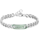 Pulsera Lacoste District Plateada Hombre 2040224