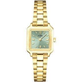 Reloj Cluse Gracieuse Mini Dorado y Verde Salvia...