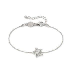 Pulsera Nomination Dream Beats Estrella Plata Baño Rodio...