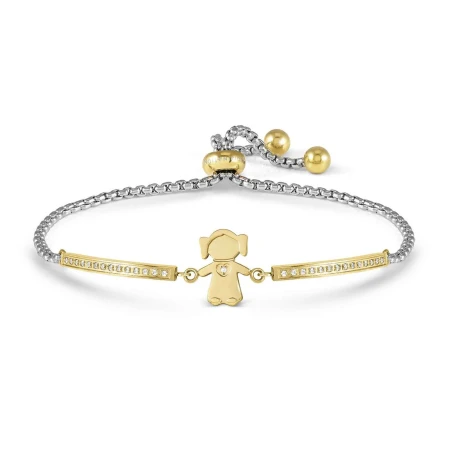 Pulsera Nomination Refined Niña Acero Plateado y Dorado 028018/026