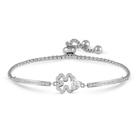 Pulsera Nomination Refined Trébol Acero 028019/006