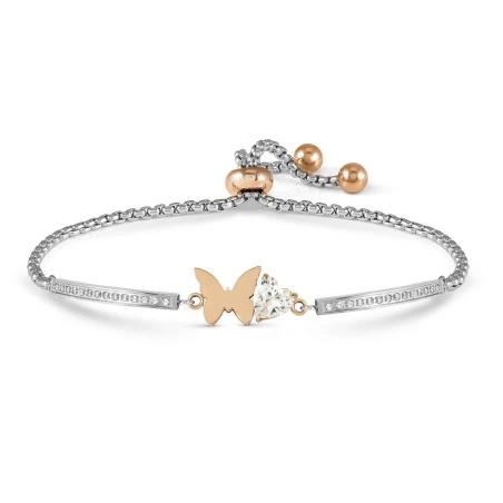 Pulsera Nomination Refined Mariposa Acero Rosado 028020/010