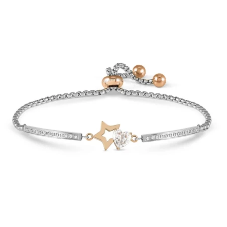 Pulsera Nomination Refined Estrella Acero Rosado 028020/023