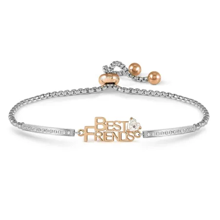 Pulsera Nomination Family Best Friend Acero Plateado y Rosado 028026/006
