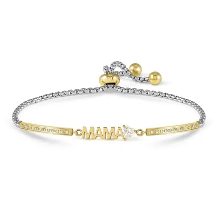 Pulsera Nomination Family Mamá Acero Plateado y Dorado 028027/004