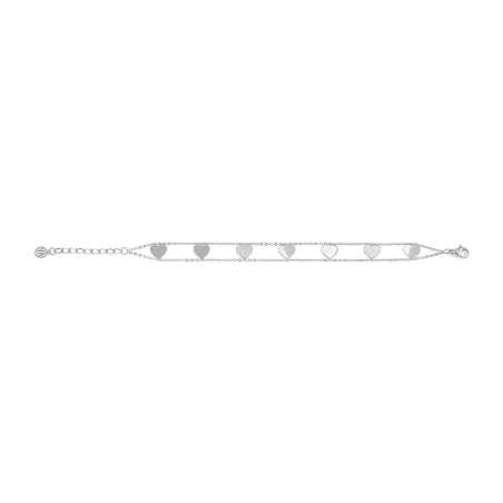 Pulsera Nomination Rimatika Corazones Acero 134401/004