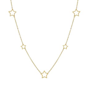 Collar Nomination Rimatika Estrellas Acero Baño Oro...