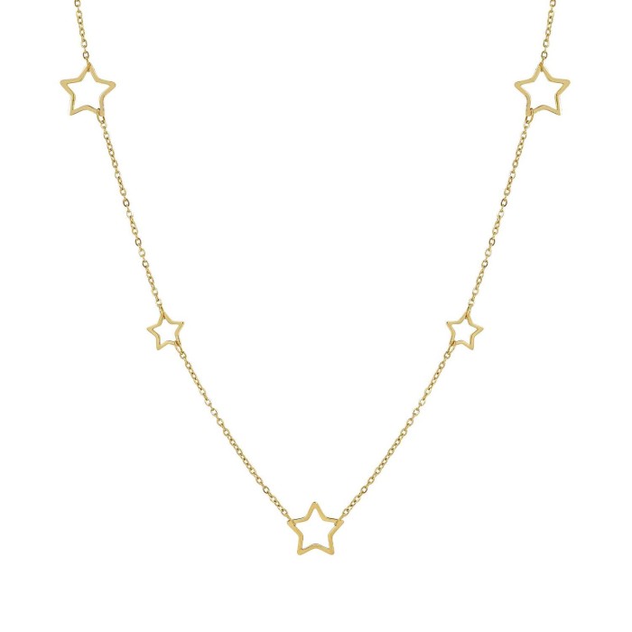 Collar Nomination Rimatika Estrellas Acero Baño...