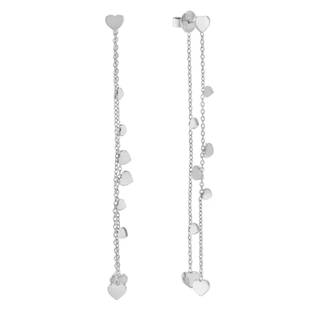 Pendientes Nomination Ritmatika Largos Corazones Acero 134406/004