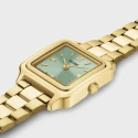 Reloj Cluse Gracieuse Mini Dorado y Verde Salvia Analógico Mujer CW15505