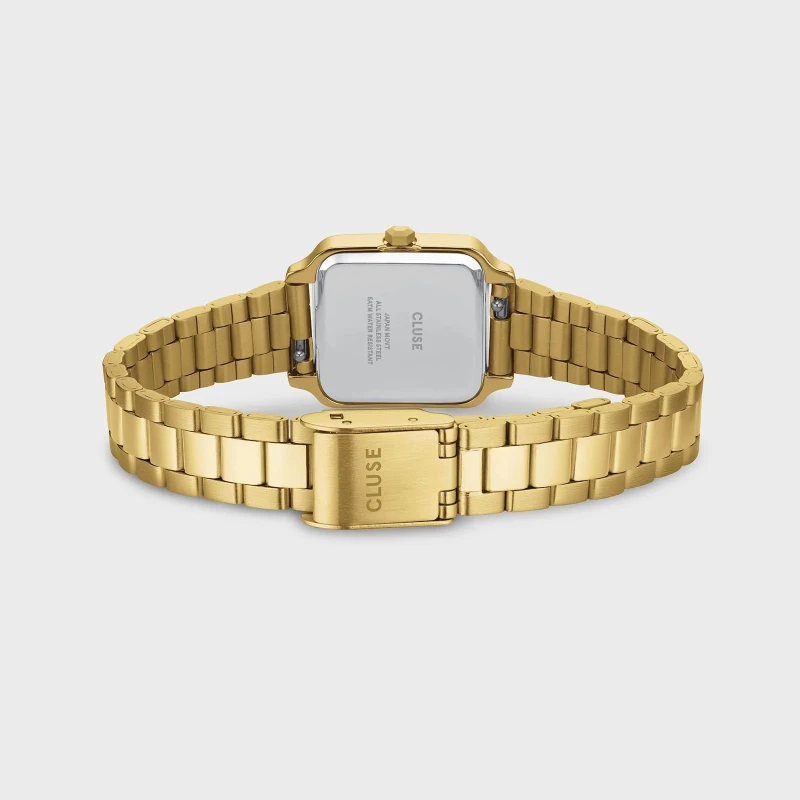 Reloj Cluse Gracieuse Mini Dorado y Verde Salvia Analógico Mujer CW15505