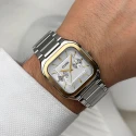 Reloj Cluse Quadrus Plateado y Dorado Multifunción Mujer CW26201