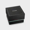 Reloj Cluse Quadrus Plateado y Dorado Multifunción Mujer CW26201