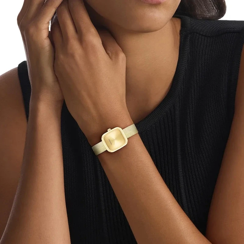 Reloj Calvin Klein Adore Dorado Analógico Mujer 25100099
