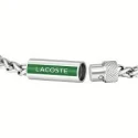 Pulsera Lacoste Spelt Plateada Hombre 2040337