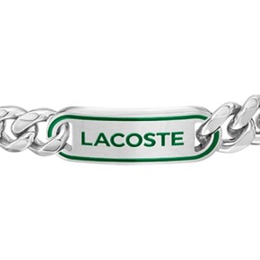 Pulsera Lacoste District Plateada Hombre 2040224 2