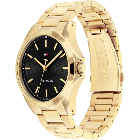 Reloj Tommy Hilfiger Dorado y Negro Analógico Hombre 1792241