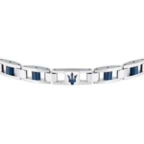 Pulsera Maserati Ceramic Acero y Cerámico Azul Hombre... 2