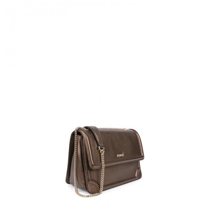 Bolso bandolera mediana TOUS Obraian de Piel. 795900237