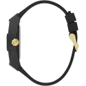 Reloj Guess Phoenix Hombre Acero Inoxidable  y Caucho Negro Analógico GW1072G2
