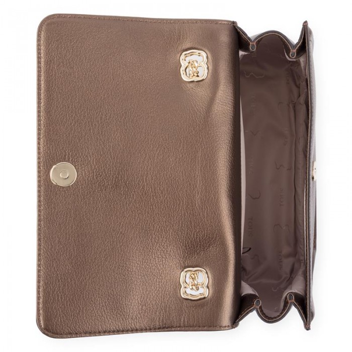 Bolso bandolera mediana TOUS Obraian de Piel. 795900237