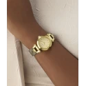 Reloj Guess Ginger Dorado y Marrón Analógico Mujer GW1021L2