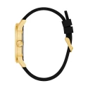Reloj Guess Badge Negro y Dorado Analógico Hombre GW0781G4
