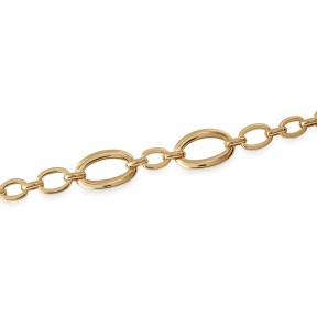 Pulsera Vidal&Vidal Bold Eslabones Baño Oro X9791217 2