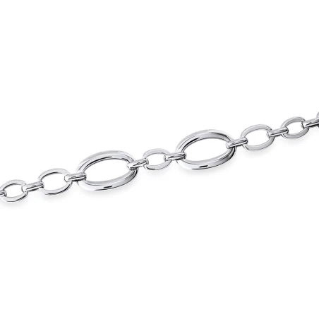 Pulsera Vidal&Vidal Bold Eslabones Baño Plata X2791017