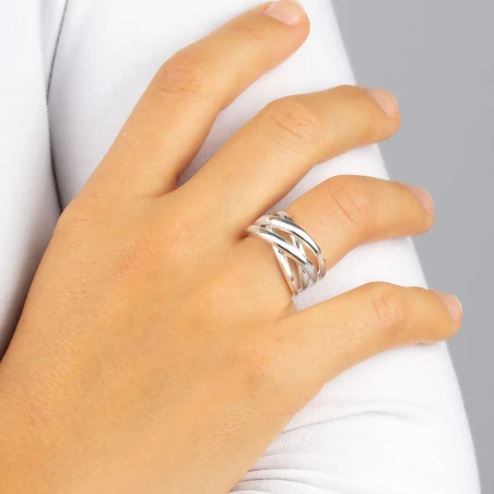 Anillo Vidal&Vidal 4 Tiras Plata X262531214A