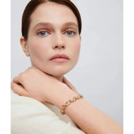 Pulsera Vidal&Vidal Nexus Eslabones Baño Oro X4821717