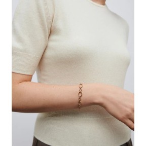 Pulsera Vidal&Vidal Pav Eslabones Baño Oro X4821817 2