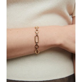 Pulsera Vidal&Vidal Resonía Eslabones Baño Oro X4821917 2