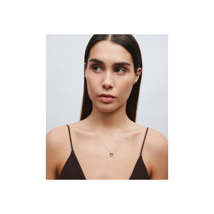 Collar Vidal&Vidal Liss Baño Oro y Circonita...