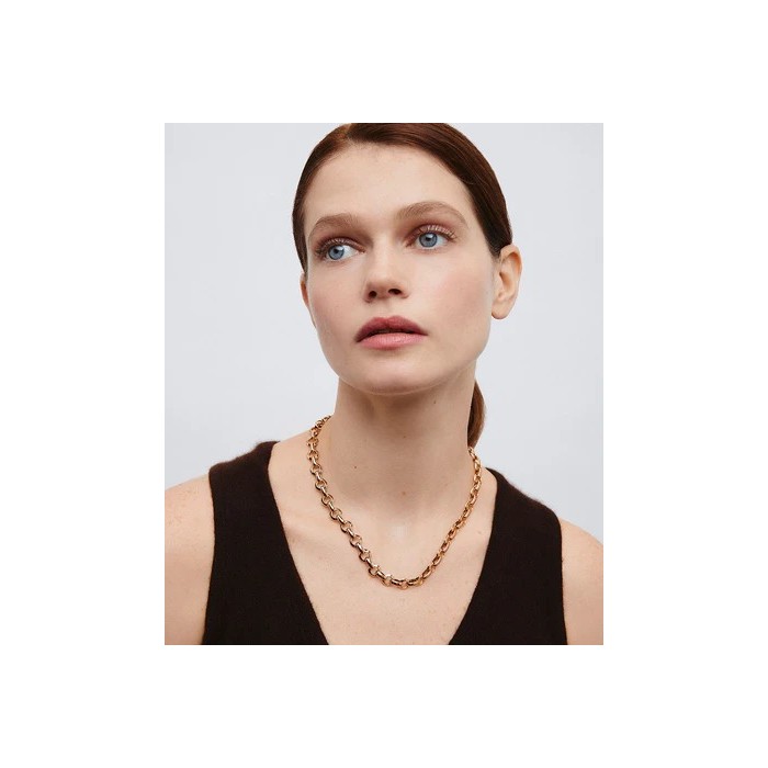 Collar Vidal&Vidal Astrea Eslabones Baño Oro...