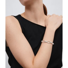 Pulsera Vidal&Vidal Orsula Eslabones Baño Plata X2822717 2