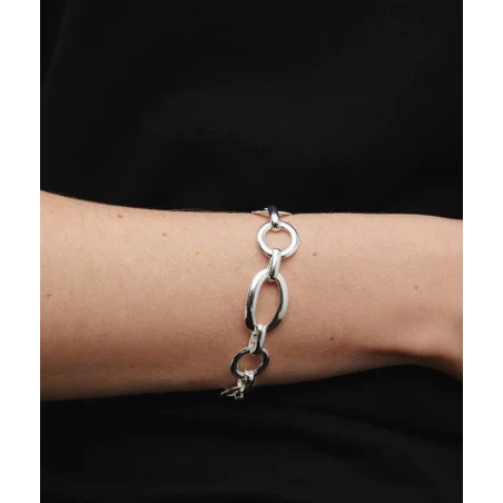 Pulsera Vidal&Vidal Unisia Eslabones Baño Plata X2822817