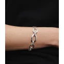 Pulsera Vidal&Vidal Unisia Eslabones Baño Plata X2822817
