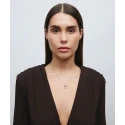 Collar Vidal&Vidal Cruz Drop Baño Oro X4824440