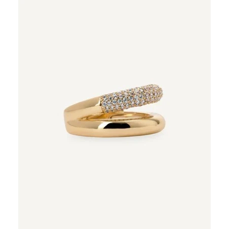 Anillo Vidal&Vidal Allure Duo Baño Oro y Circonitas X481671214