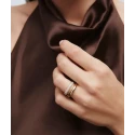 Anillo Vidal&Vidal Allure Duo Baño Oro  y Circonitas X481671214
