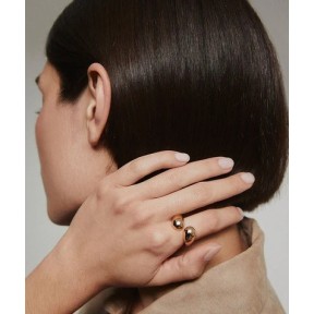 Anillo Vidal&Vidal Big Drop Baño Oro X479041214 2