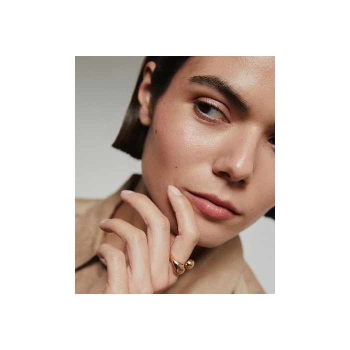 Anillo Vidal&Vidal Big Drop Baño Oro X479041214