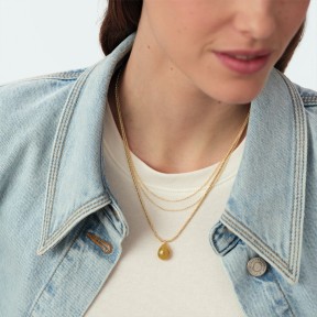 Collar Midi Agatha Paris Madeleine Cadenas Baño Oro y... 2