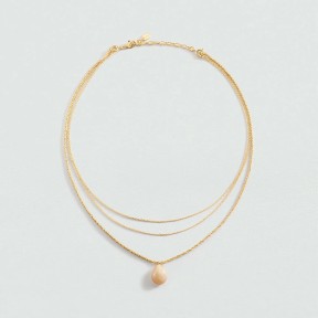 Collar Midi Agatha Paris Madeleine Cadenas Baño Oro y... 2