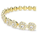 Pulsera Swarovski Una Angelic Baño Oro y Cristales Blancos 5749386