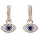 Pendientes Swarovski Symbolica Ojo Turco Baño Rosado y Cristales Multicolor 5736982