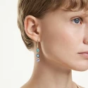 Pendientes Swarovski Gema Baño Oro y Cristales Multicolor 5747917
